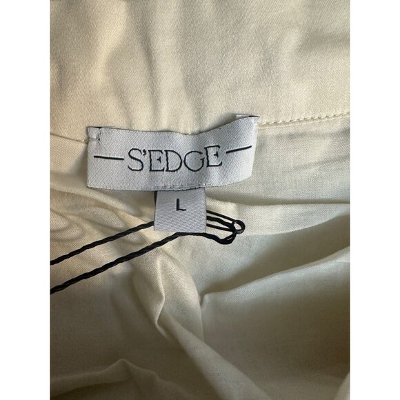 S'edge Edith Boho Skirt Bone NWT Large - Picture 9 of 15